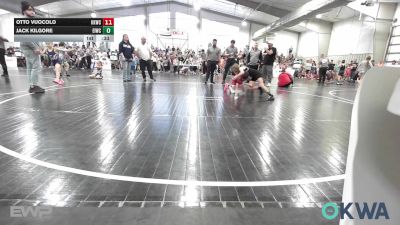 70 lbs Rr Rnd 1 - Gunner Jenkins, Fort Gibson Youth Wrestling vs Emily Tarwater, Eufaula Ironheads Wrestling Club
