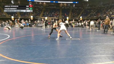 120 lbs Consy 5 - Amelia Peterson, Tunkhannock vs Cailee Bennett, Conneaut