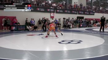 61 kg Quarters - Nic Bouzakis, Ohio RTC/ TMWC vs Garret Rinken, Panther Wrestling Club RTC