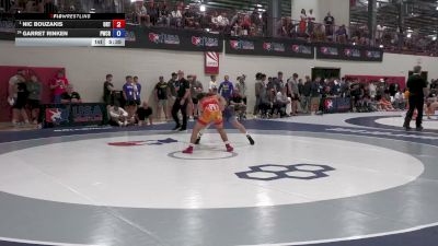 61 kg Quarters - Nic Bouzakis, Ohio RTC/ TMWC vs Garret Rinken, Panther Wrestling Club RTC
