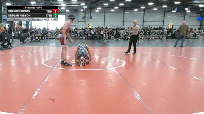 140 lbs Round 1 (9am Friday) - Deegan Nelson, CTWHALE vs Brayden Biggs, Team VA/USA