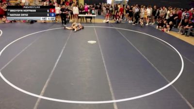 120 lbs Cons. Round 4 - Breiydyn Hoffman, IL vs Nathan Ortiz, IL