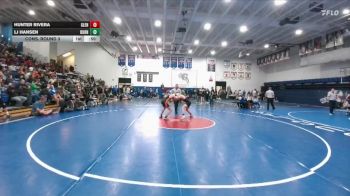 138 lbs Cons. Round 3 - Hunter Rivera, Glenrock vs LJ Hansen, Burns/Pine Bluffs