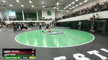 126 lbs Champ. Round 2 - Lance Baggs, Cody vs Gabriel Trujillo, Rawlins