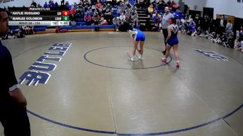 124 lbs Champ. Round 2 - Haylie Russano, Shaler Area Hs vs Marlee Solomon, Cannon McMillan