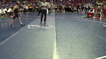 2A-132 lbs Champ. Round 1 - Brody Olson, Estherville Lincoln Central vs Cade Harlan, Winterset