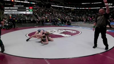 175-2A Champ. Round 1 - Brody Richards, Wray vs William Carnes, Fowler