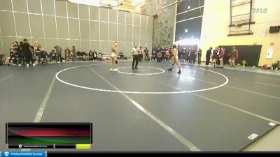 144 lbs Semifinal - Gabriel Borisch, Southridge vs Isai Perez, Davis