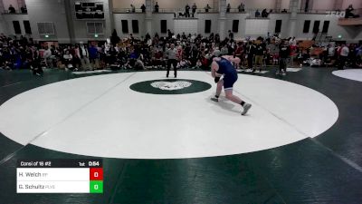 215 lbs Consi Of 16 #2 - Gavin Schultz, Plymouth South vs Harlin Welch, Bristol-Plymouth