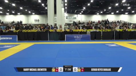Sergio Reyes Barajas vs Harry Michael Brewster 2025 World IBJJF Jiu-Jitsu No-Gi Championship