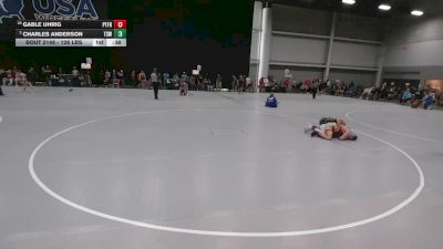 126 lbs Cons. Sub-quarters - Charles Anderson, Texas Select Wrestling vs Gable Uhrig, Pierre T.F. Riggs High School Wrestling