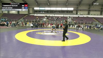 160 lbs Champ. Round 1 - Kaylee Borge, Kean vs Kimberlee Hechler, Wilkes