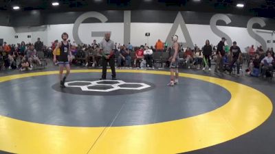 90 lbs Round 4 (6 Team) - Chase Miller-Smith, Ohio Gold vs Clint Kohlman, Dundee Wrestling