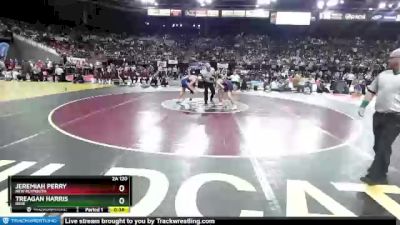 2A 120 lbs Cons. Round 2 - Jeremiah Perry, New Plymouth vs Treagan Harris, Ririe