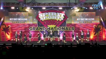West Coast Fame Allstars - GLAMOUR [2025 L2 Junior - D2 - B Day 2] 2025 Spirit Sports Grand Nationals