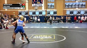 144 lbs 5th Place Match - Trevor Sharp, Viewmont vs Kale Zorn, Fremont