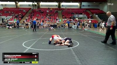 88 lbs Semis (4 Team) - Jacob Holley, Donahue WA vs Ronald Kaufman, Neighborhood