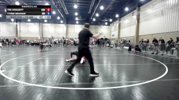 175 lbs Semifinal - Tre Driggett, Brevard FCA vs Tyree Graham, Gladiator Wrestling