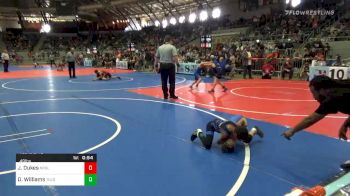 Prelims - Jaydon Dukes, Noble TakeDown Club vs Derrin Williams, Tulsa Blue-T Panthers