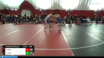 285 lbs Placement Matches (8 Team) - Eli Kohl, CR Xavier vs Brodie Slou, Oswego