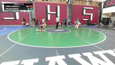 215 lbs Round Of 16 - Danny Mandella, Northbridge vs Willer Rossow, Oliver Ames