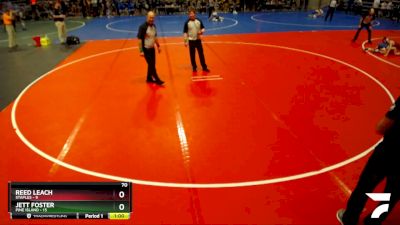 70 lbs Finals (8 Team) - Reed Leach, Staples vs Jett Foster, Pine Island