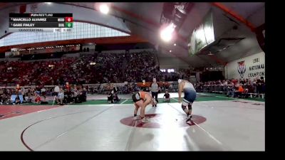4A 285 lbs Quarterfinal - Gabe Finley, Buhl vs Marcello Alvarez, McCall-Donnelly