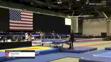 Bryan Olas - Double Mini Trampoline, Aspire - 2021 USA Gymnastics Championships