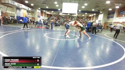 285 lbs Champ. Round 2 - Noah Huss, Moorpark vs Chad Troxier, Liberty (Bakersfield)