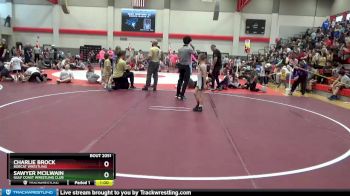 50 lbs Cons. Semi - Charlie Brock, Bobcat Wrestling vs Sawyer McIlwain, Gulf Coast Wrestling Club