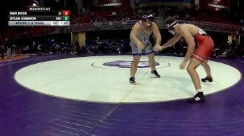 285 lbs Round 3 (4 Team) - Dylan Johnson, Kearney vs Max Ross, Doniphan-Trumbull