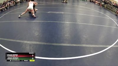 125 lbs Round 2 (6 Team) - Kylan Ooton, Oklahoma Elite vs Jonah Schulz, Wyoming Renegades