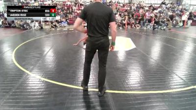 144 lbs Quarterfinal - Tripton Stec, Minatare vs Jaeden Ruiz, Torrington