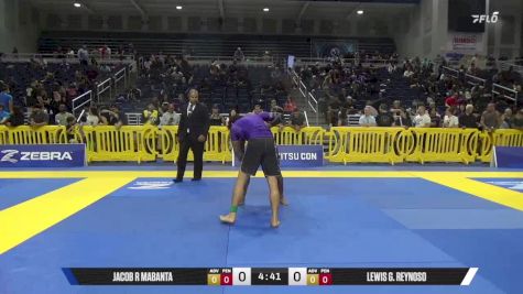 Lewis G. Reynoso vs Jacob R Mabanta 2025 Pan IBJJF Jiu-Jitsu No-Gi Championship
