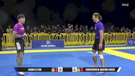 Christopher M. Martino-Lieberz vs Aaron Lee Lyon 2025 Pan IBJJF Jiu-Jitsu No-Gi Championship