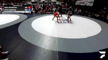 170 lbs Areli Rodriguez, SCVWA - Santa Clara Valley Wrestling Association vs Kate Luzuriaga, SAWA - Sacramento Area Wrestling Association