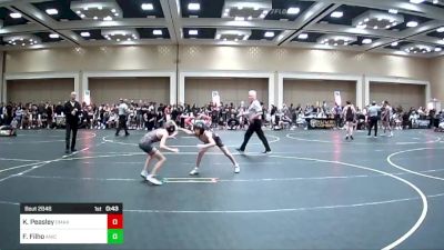 65 lbs Consi Of 4 - Knox Peasley, Omak Wrecking Crew Wrestling vs Francisco Filho, Aniciente TC