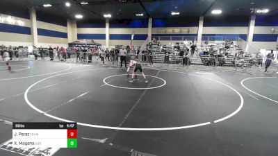 86 lbs Quarterfinal - Jonah Perez, Team Credo vs Xalox Magana, DUB Wrestling