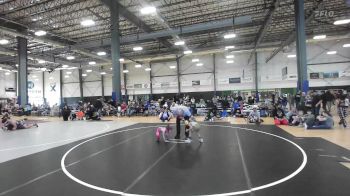 42 lbs Rr Rnd 2 - Kinley Rabalais, Mat Demon WC vs Ezra Estrada, Madera WC