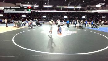 132 lbs Cons. Round 2 - Lemuel Lustre, Zillah vs Andrew Pham Brehm, Juanita