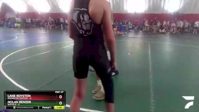 113 lbs Round 3 (16 Team) - Dylan Keeler, Buffalo vs Mason Teal, Rochester Century