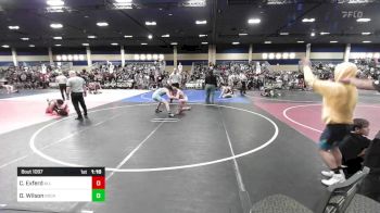 132 lbs Round Of 32 - Carson Exferd, All In Wr Acd vs Dominic Wilson, Rockwall