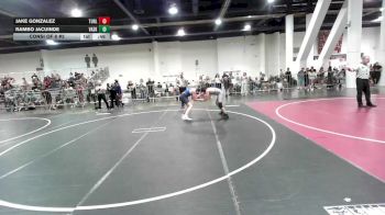130 lbs Consi Of 8 #2 - Jake Gonzalez, Turlock Wrestling vs Rambo Jacuinde, Vasky Bros