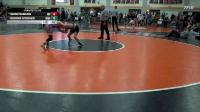 95 lbs Round 4 - Brooks Ritscher, Big Game Wrestling Club vs Quinn Rawlins, Jesup Mat Club