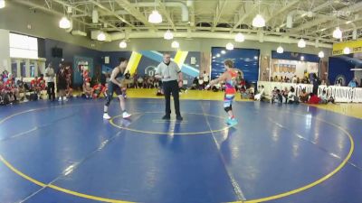 132 lbs Round 2 (8 Team) - Caleb Gauthier, Alpha Dogs vs Seth Jones, Braves WC