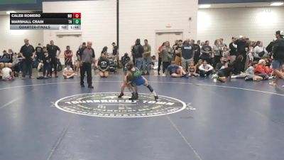 65 lbs Quarterfinal - Caleb Romero, MD vs Marshall Crain, TN