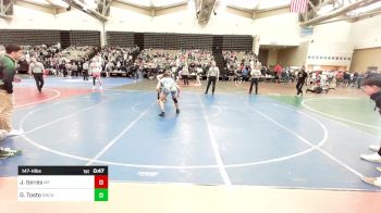 147-H lbs Consi Of 32 #2 - Jovanni Torres, Monsignor Farrell vs Gabriel Tosto, Orchard South WC