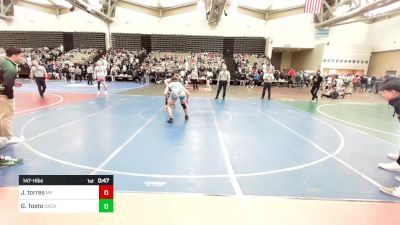 147-H lbs Consi Of 32 #2 - Jovanni Torres, Monsignor Farrell vs Gabriel Tosto, Orchard South WC