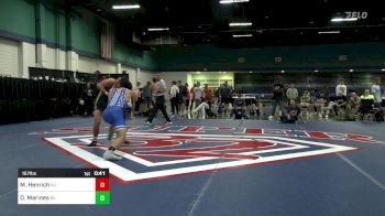 157 lbs 5th Place - Matt Henrich, NJ vs Darius Marines, MI