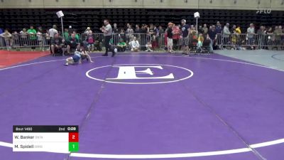 56 lbs Consi Of 8 #1 - Wyatt Banker, Ontario vs Myles Spidell, Orrstown